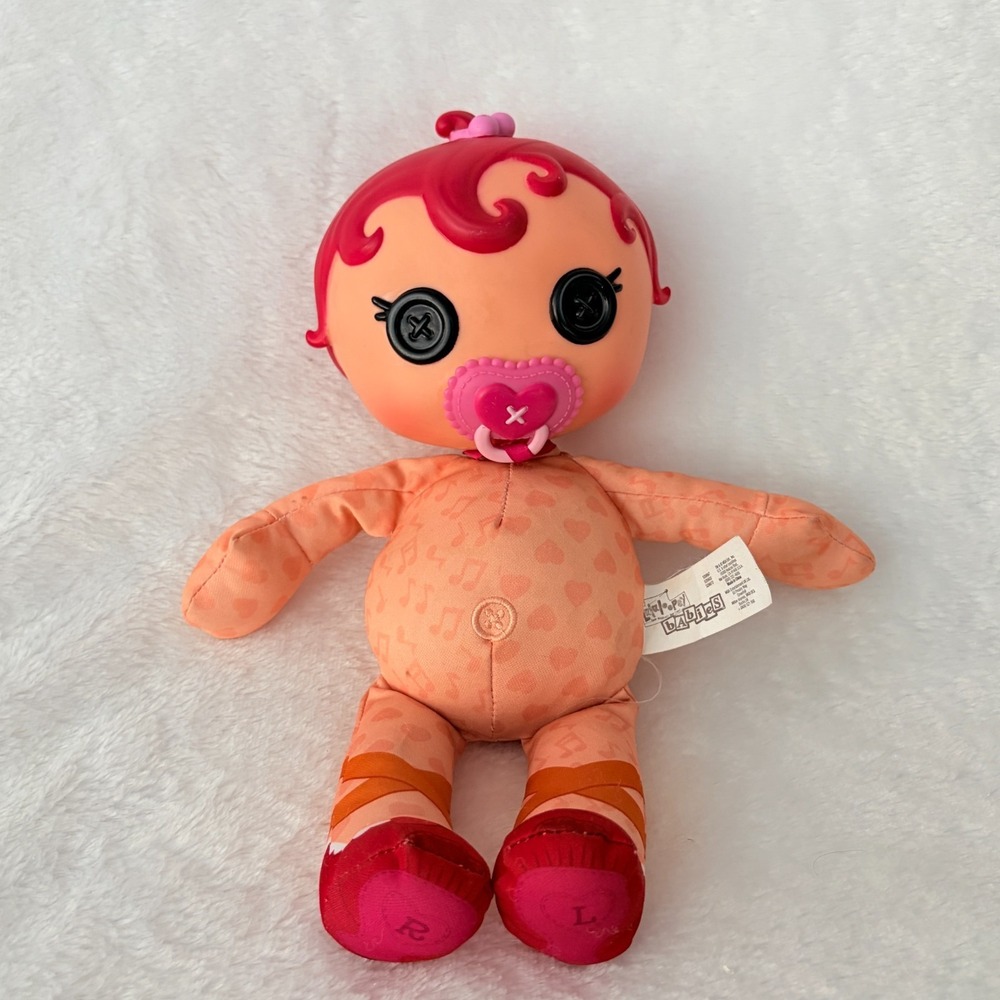 Lalaloopsy Babies Baby Tippy Tumbleina Soft Body 12" With Pacifier  Plush Doll